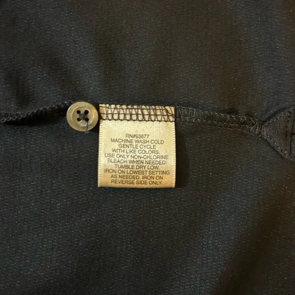 The Foundry Supply Co. Black, White Men's Polo Size 2XLT - Picture 8 of 8